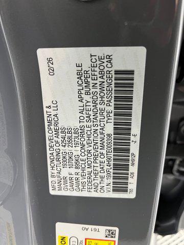 new 2026 Honda Civic Hybrid car, priced at $33,141