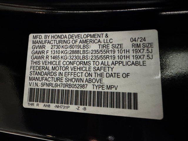 used 2024 Honda Odyssey car, priced at $36,798