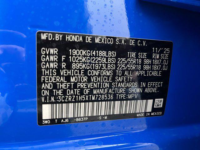 new 2026 Honda HR-V car, priced at $27,441