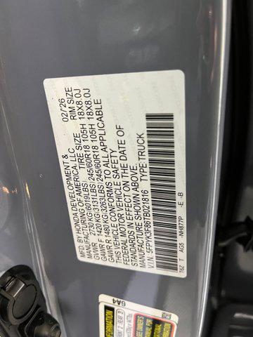 new 2026 Honda Ridgeline car, priced at $46,491