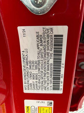 used 2025 Honda Civic car, priced at $24,998