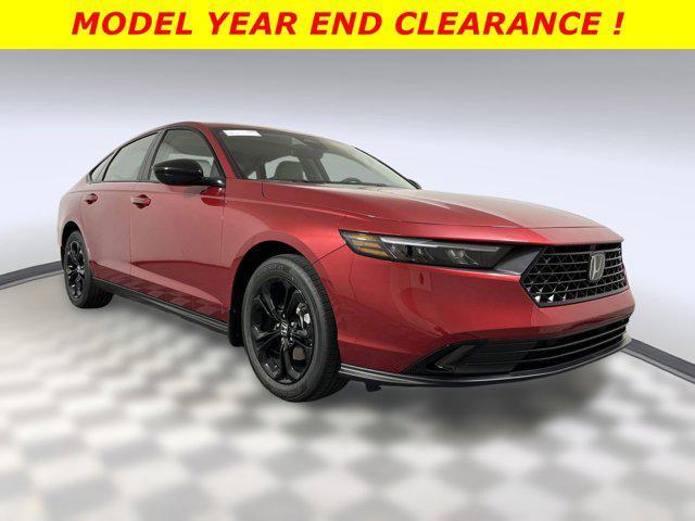 new 2025 Honda Accord car, priced at $29,561