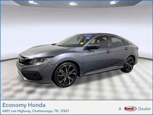 used 2021 Honda Civic car, priced at $20,499