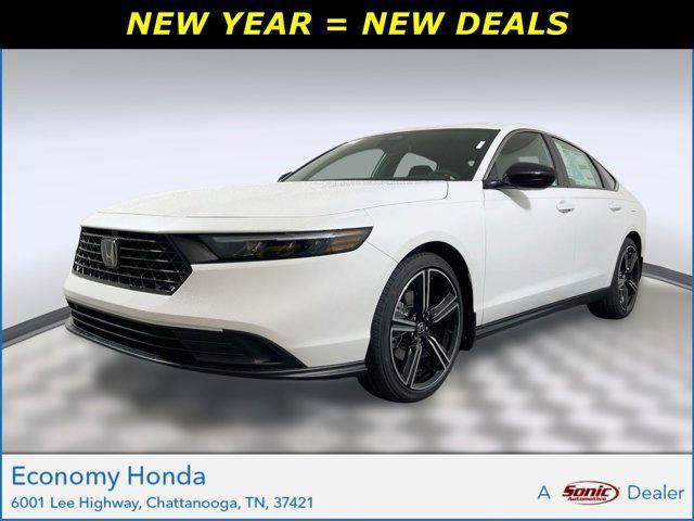 new 2025 Honda Accord Hybrid car, priced at $33,302