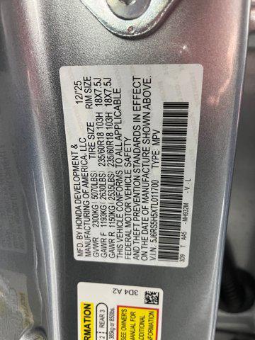 new 2026 Honda CR-V Hybrid car, priced at $34,991