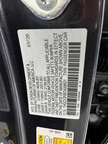 new 2026 Honda Accord Hybrid car, priced at $34,031