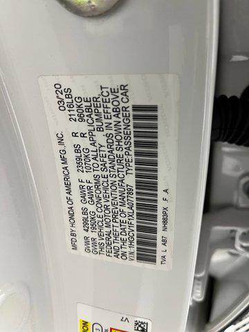 used 2020 Honda Accord car, priced at $21,498