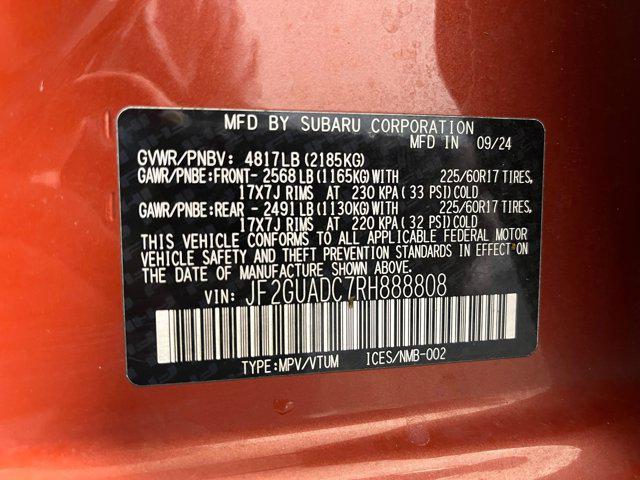 used 2024 Subaru Crosstrek car, priced at $22,997