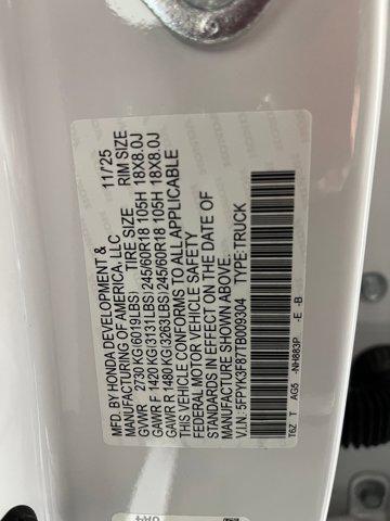 new 2026 Honda Ridgeline car, priced at $46,292