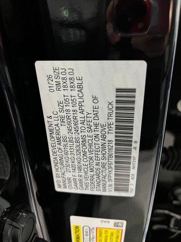 new 2026 Honda Ridgeline car, priced at $44,491