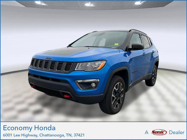 used 2020 Jeep Compass car, priced at $15,999