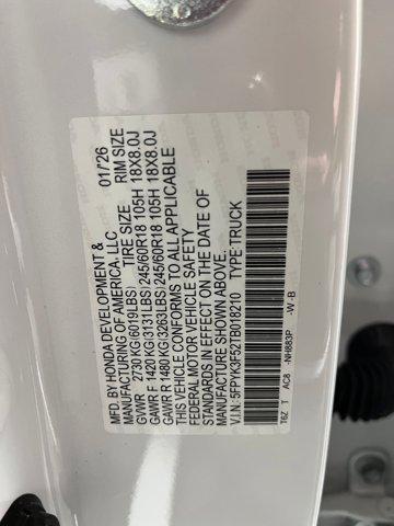 new 2026 Honda Ridgeline car, priced at $42,891