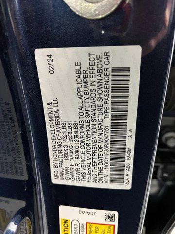 used 2024 Honda Accord car, priced at $23,498
