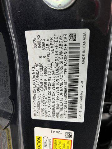 used 2025 Honda Civic car, priced at $25,999