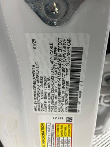 new 2026 Honda Civic car, priced at $27,041