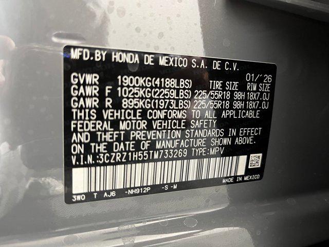 new 2026 Honda HR-V car, priced at $27,941