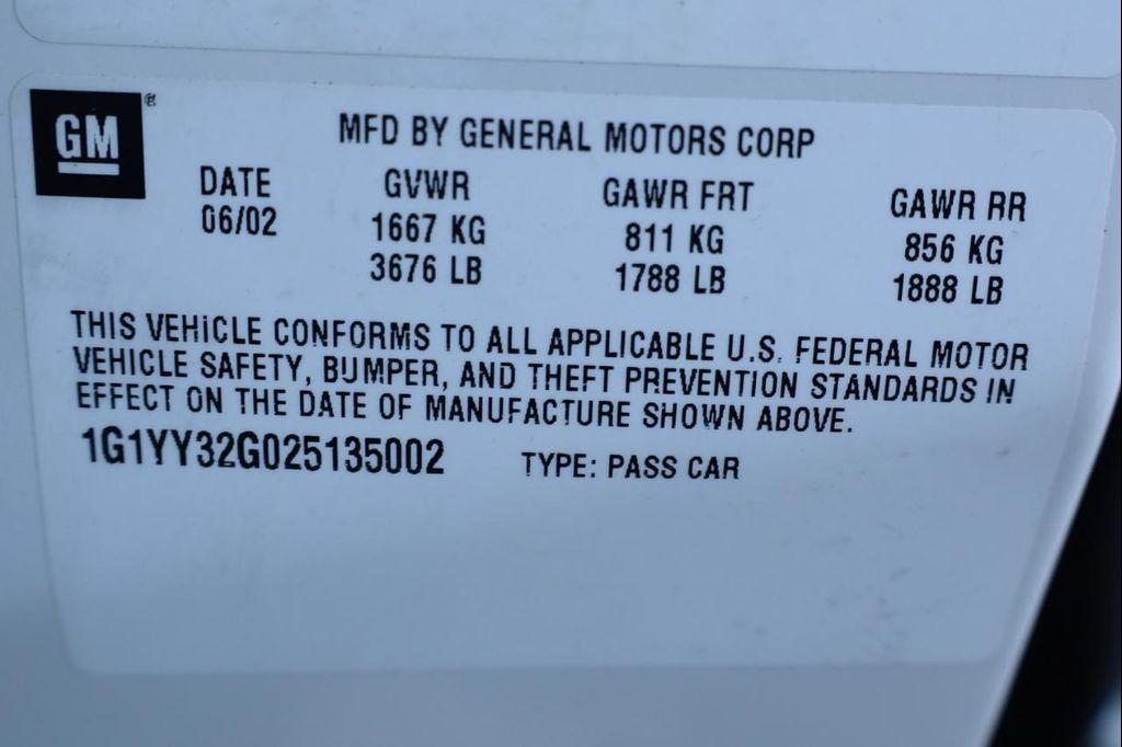 used 2002 Chevrolet Corvette car, priced at $29,999