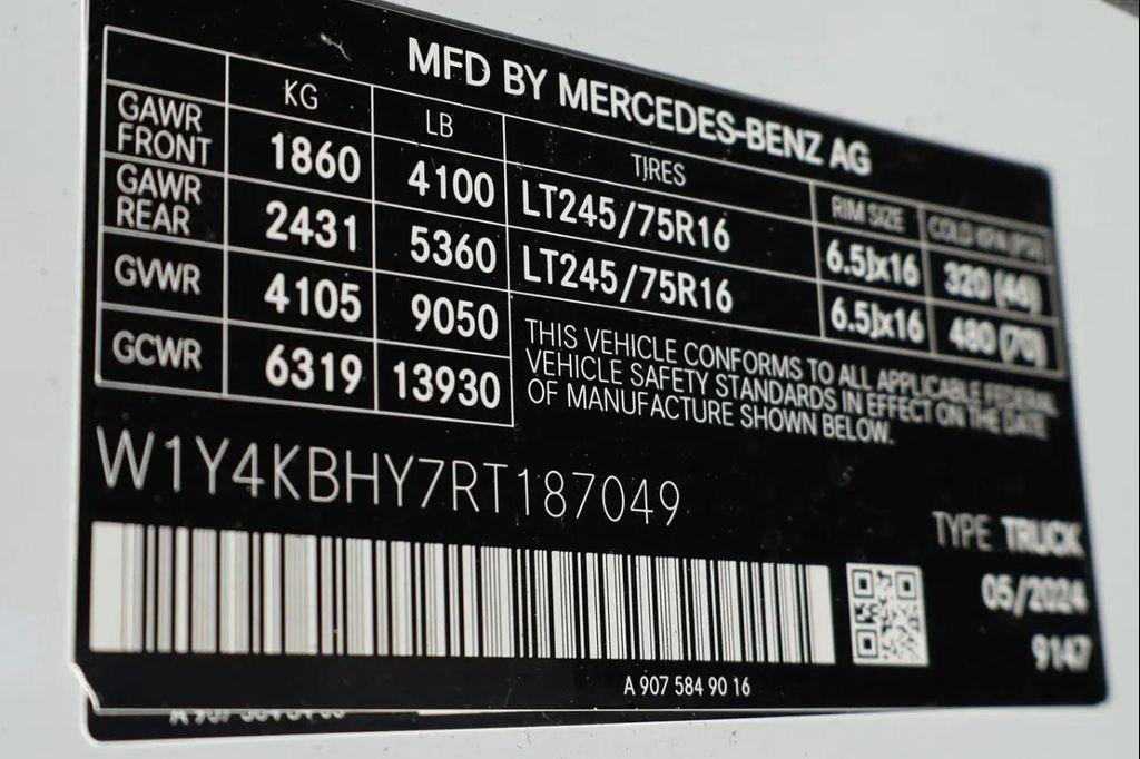 used 2024 Mercedes-Benz Sprinter 2500 car, priced at $41,999