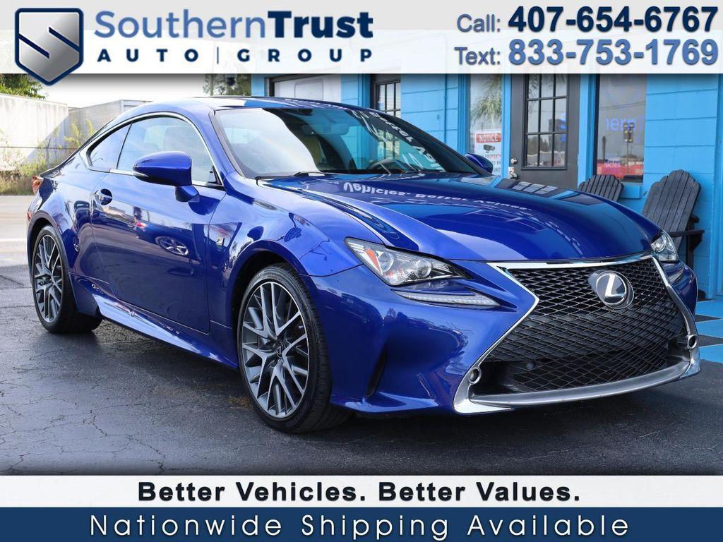 used 2015 Lexus RC 350 car, priced at $19,999