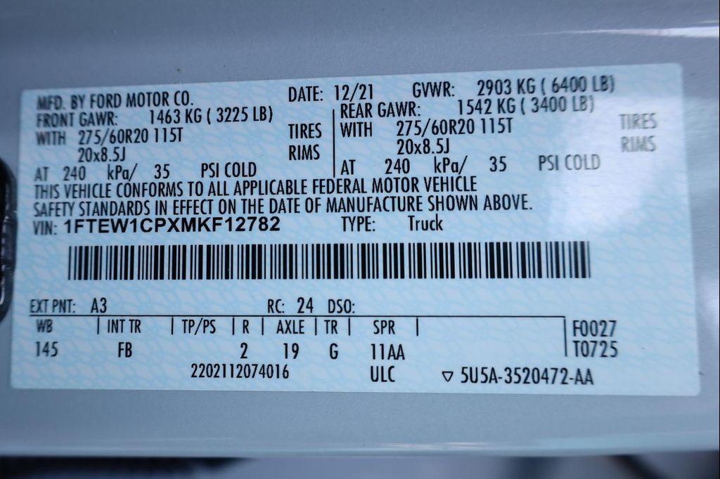 used 2021 Ford F-150 car, priced at $38,999