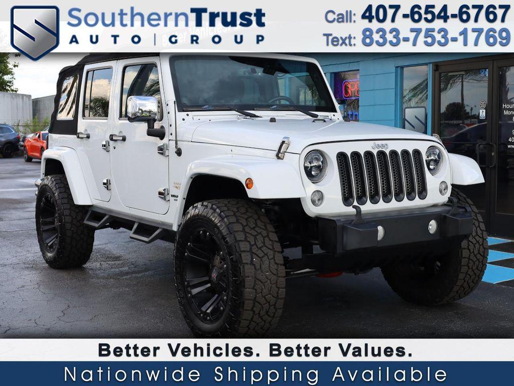 used 2014 Jeep Wrangler Unlimited car, priced at $22,999