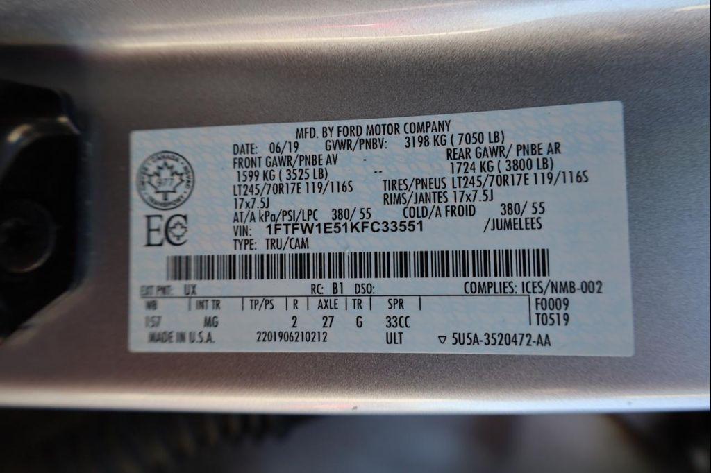 used 2019 Ford F-150 car, priced at $16,999