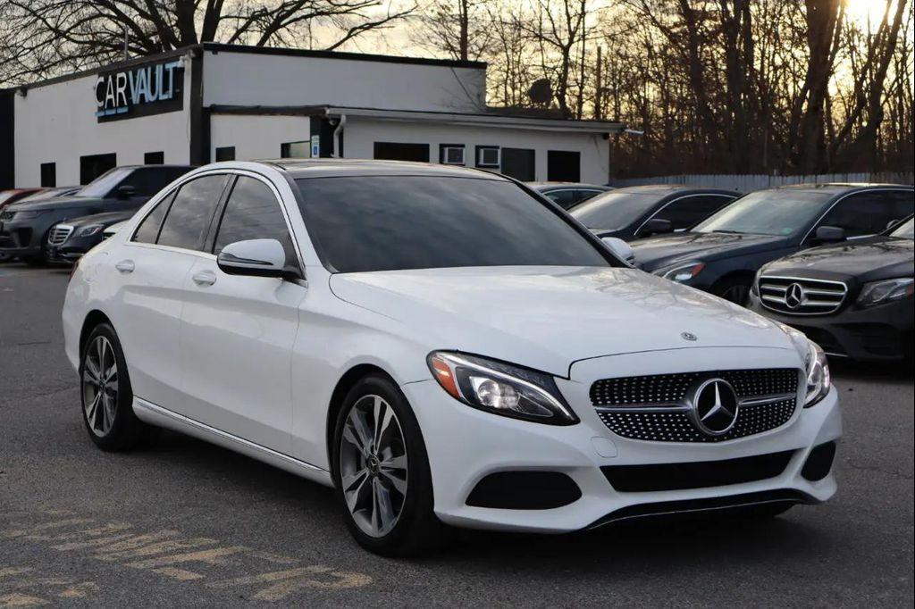 used 2018 Mercedes-Benz C-Class car, priced at $15,995