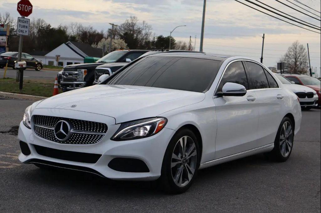used 2018 Mercedes-Benz C-Class car, priced at $15,995