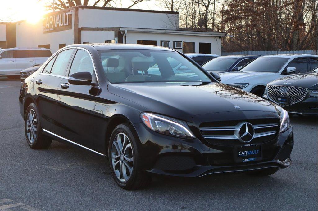 used 2015 Mercedes-Benz C-Class car, priced at $11,995