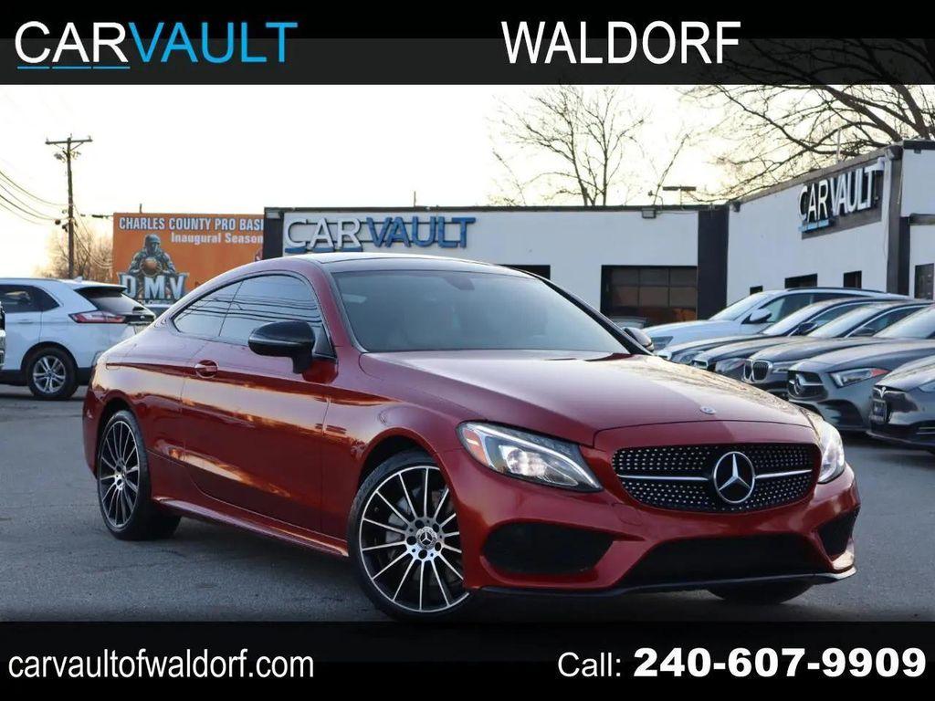 used 2018 Mercedes-Benz C-Class car, priced at $20,995