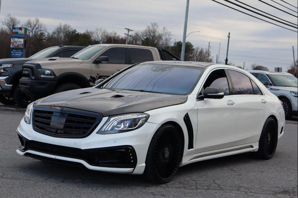 used 2017 Mercedes-Benz AMG S 63 car, priced at $35,995