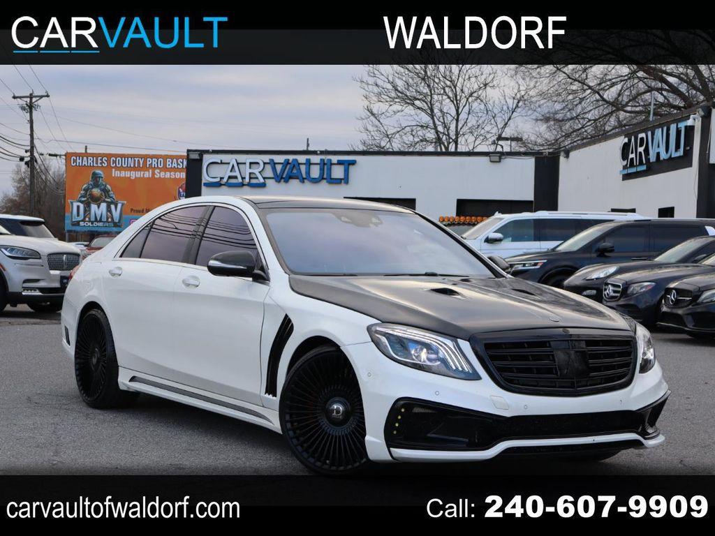 used 2017 Mercedes-Benz AMG S 63 car, priced at $35,995