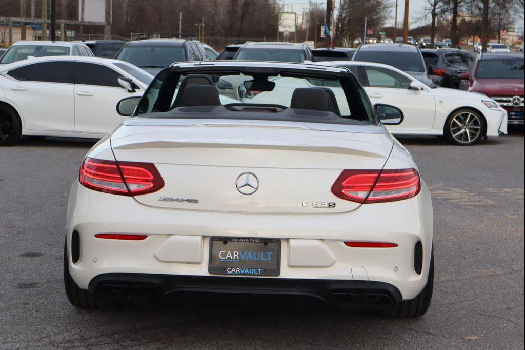 used 2017 Mercedes-Benz AMG C 63 car, priced at $31,995