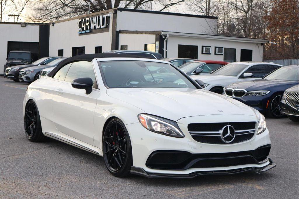 used 2017 Mercedes-Benz AMG C 63 car, priced at $31,995