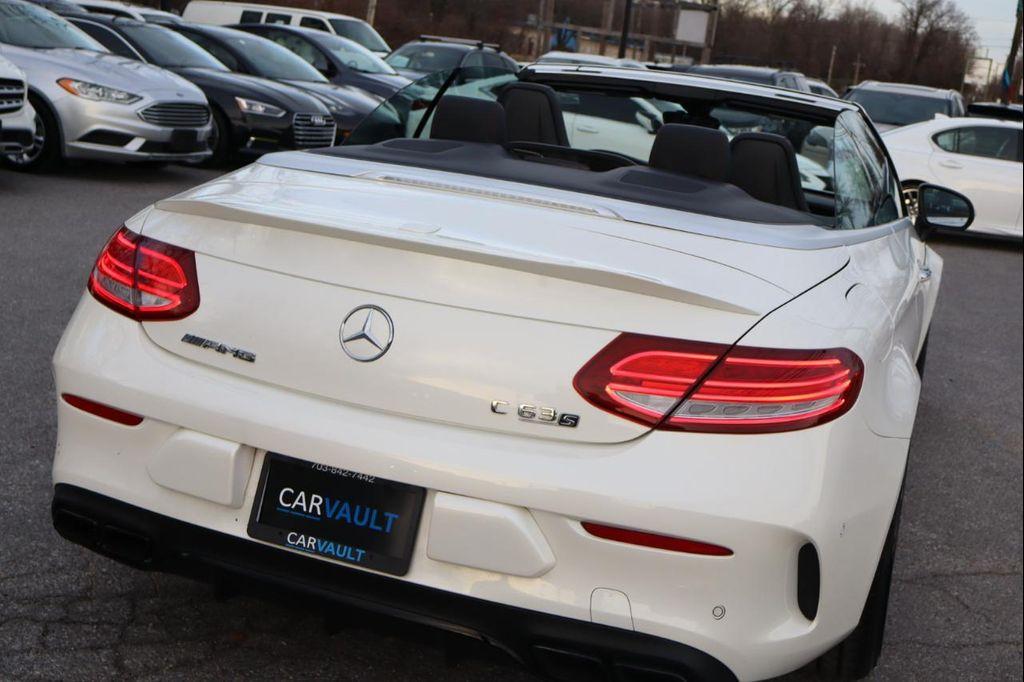 used 2017 Mercedes-Benz AMG C 63 car, priced at $31,995