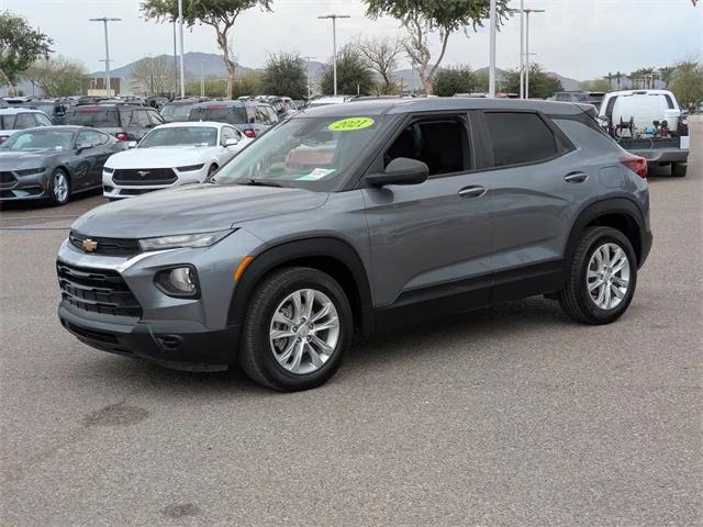 used 2021 Chevrolet TrailBlazer car, priced at $14,291