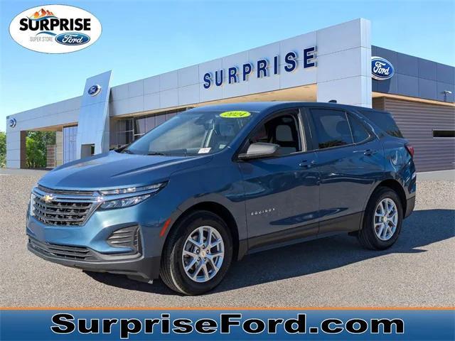 used 2024 Chevrolet Equinox car, priced at $18,481