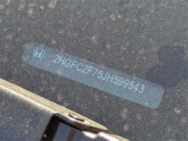 used 2018 Honda Civic car, priced at $17,991