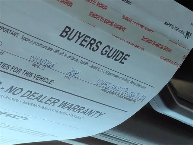 used 2025 Jeep Wrangler car, priced at $57,781