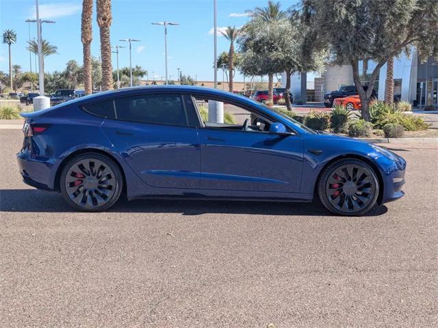 used 2023 Tesla Model 3 car, priced at $29,991