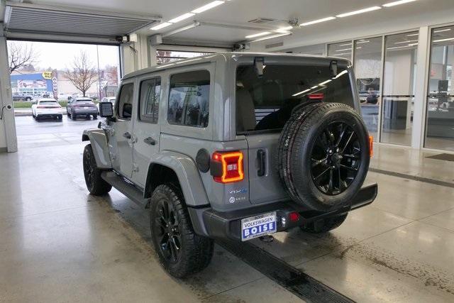 used 2021 Jeep Wrangler Unlimited 4xe car, priced at $28,992