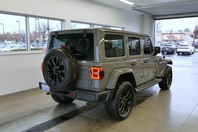 used 2021 Jeep Wrangler Unlimited 4xe car, priced at $28,992