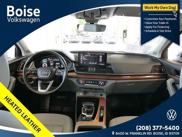 used 2022 Audi Q5 car, priced at $26,999