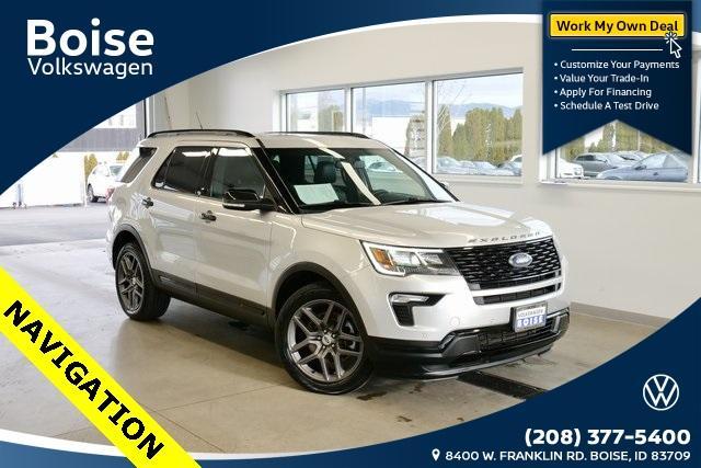 used 2018 Ford Explorer car, priced at $19,499