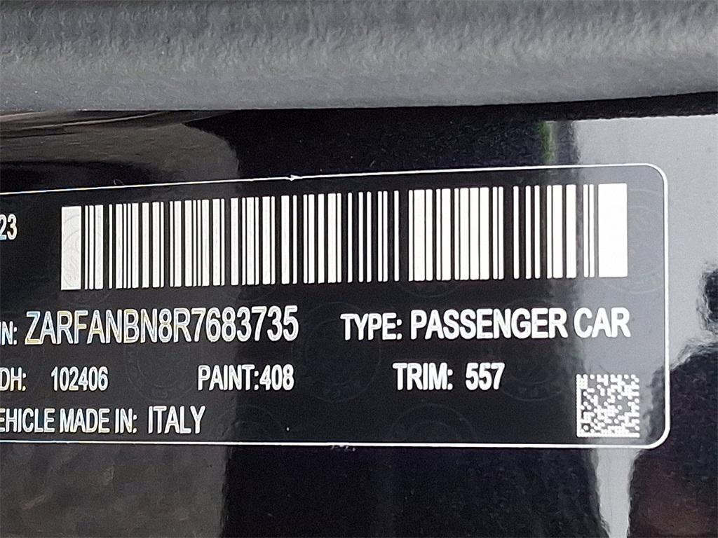 new 2024 Alfa Romeo Giulia car, priced at $47,030