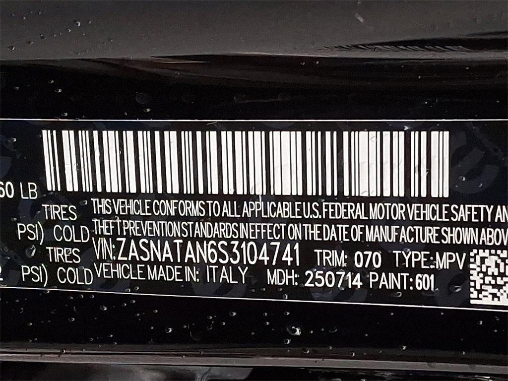 new 2025 Alfa Romeo Tonale car, priced at $38,880