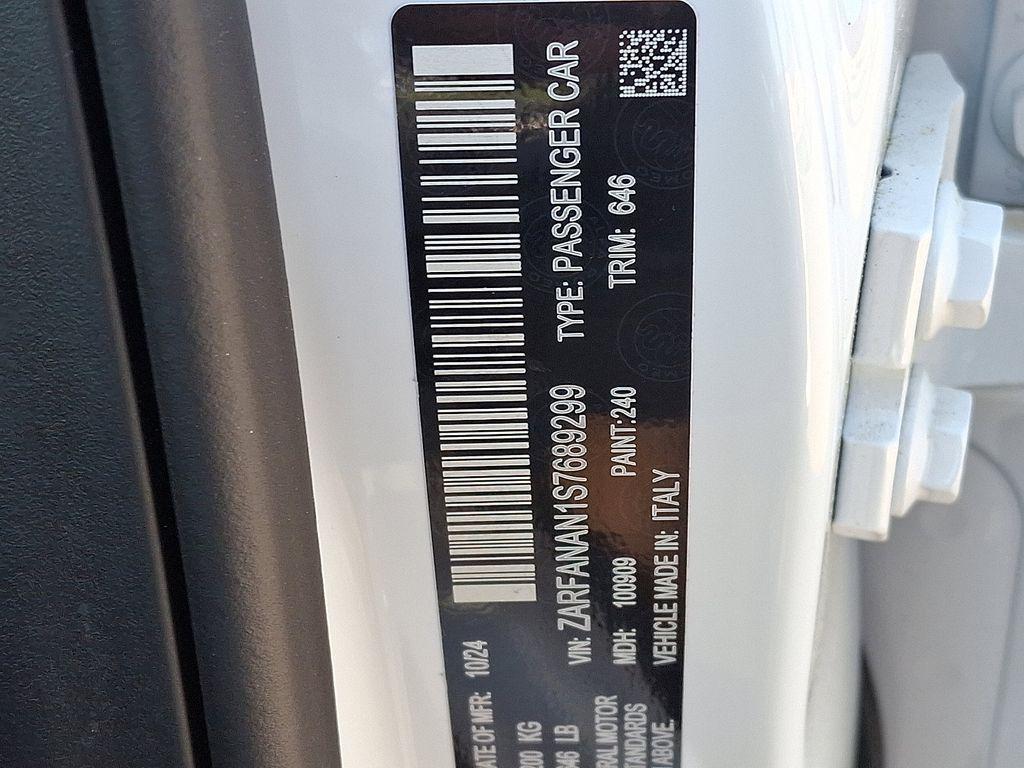 new 2025 Alfa Romeo Giulia car, priced at $48,740