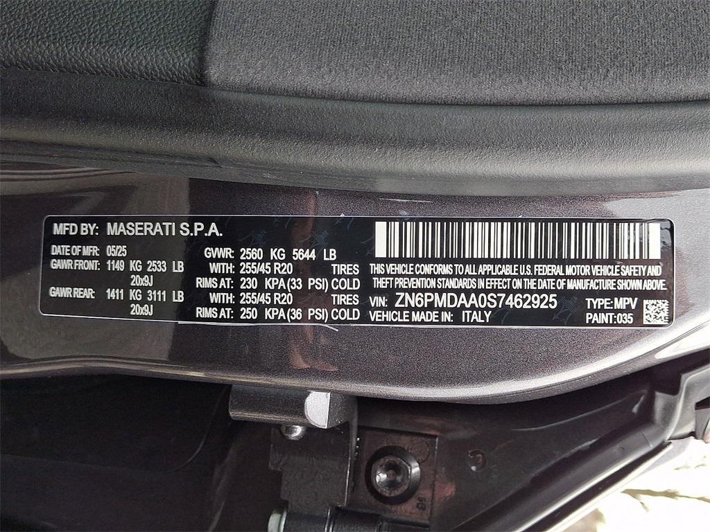 new 2025 Maserati Grecale car, priced at $71,235