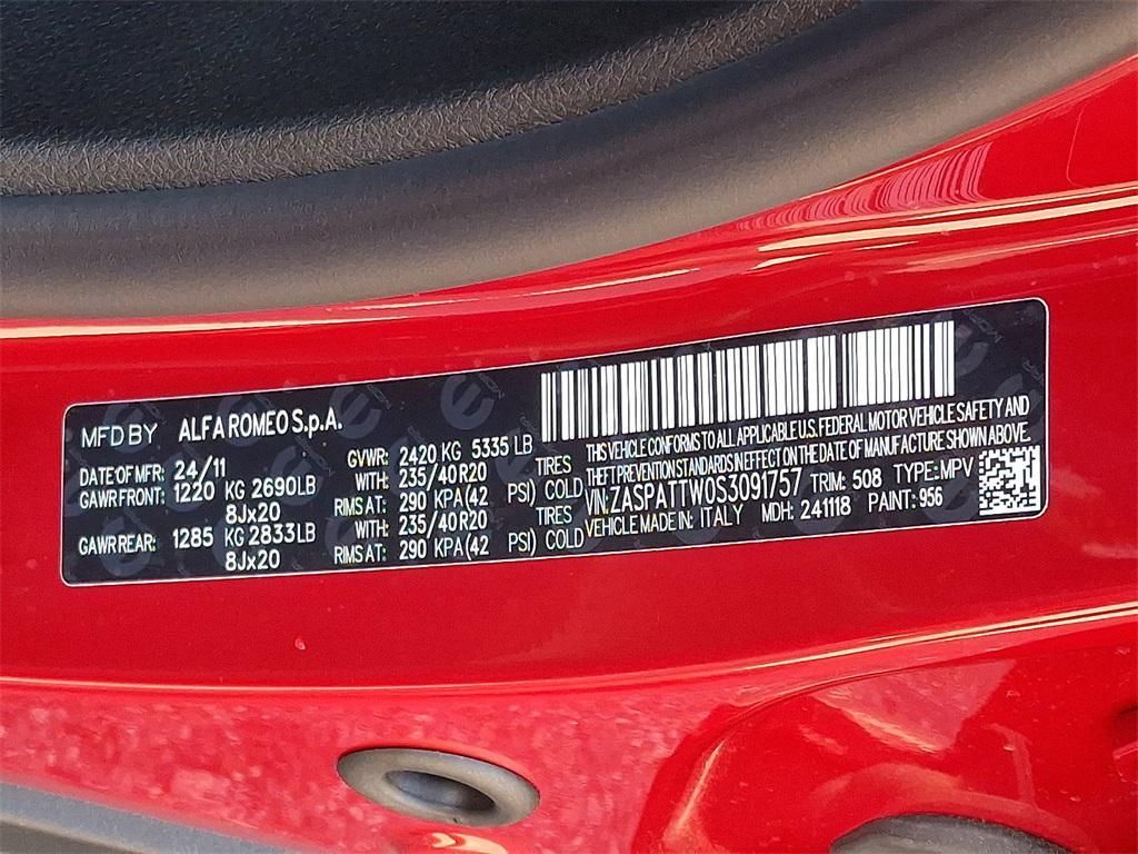 new 2025 Alfa Romeo Tonale car, priced at $51,125