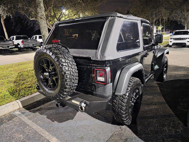 used 2021 Jeep Wrangler car, priced at $25,455